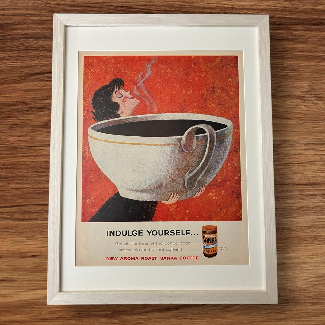 1960 Sanka Coffee Advertisement